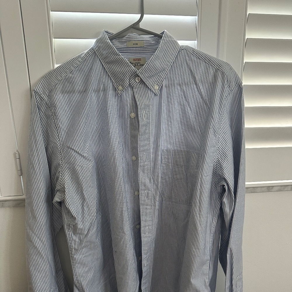 NWT J Crew Men’s Button Up